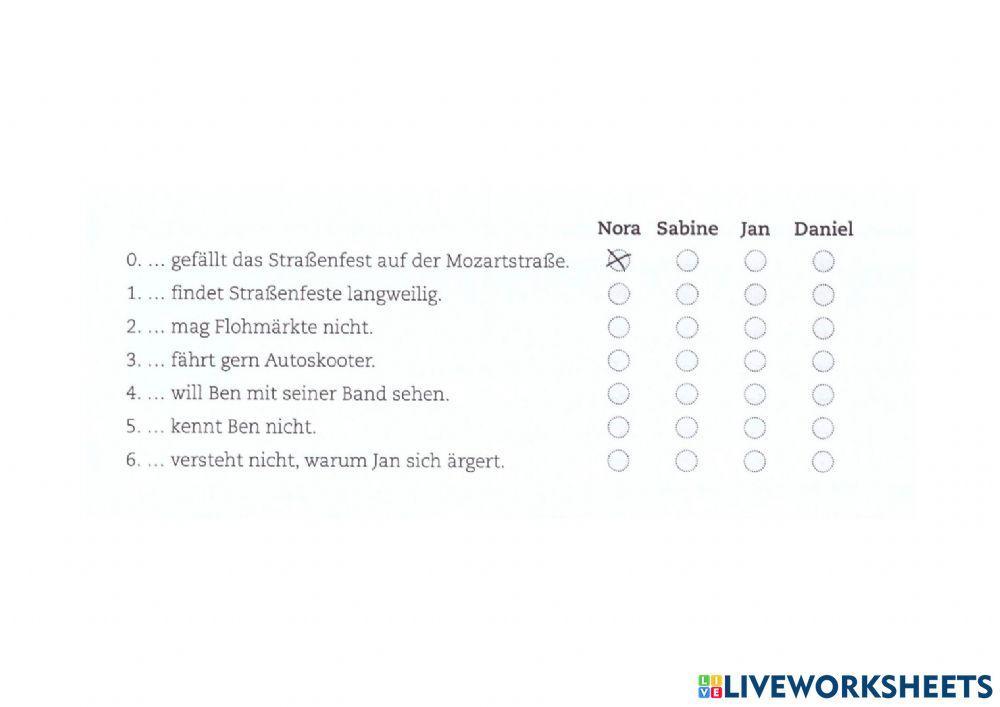 Test Beste Freunde Lektion 21