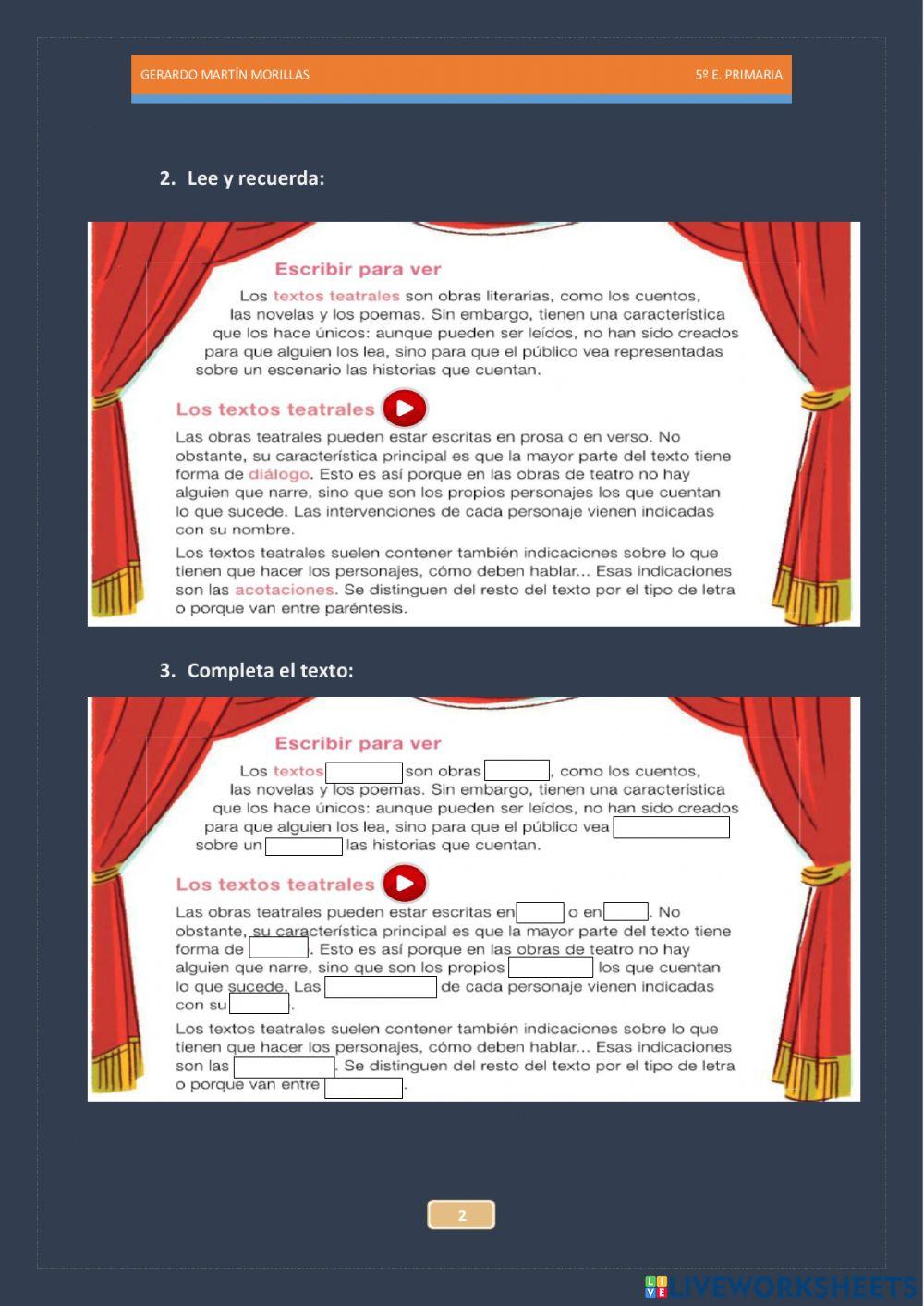 Competencia literaria. Tarea 8.