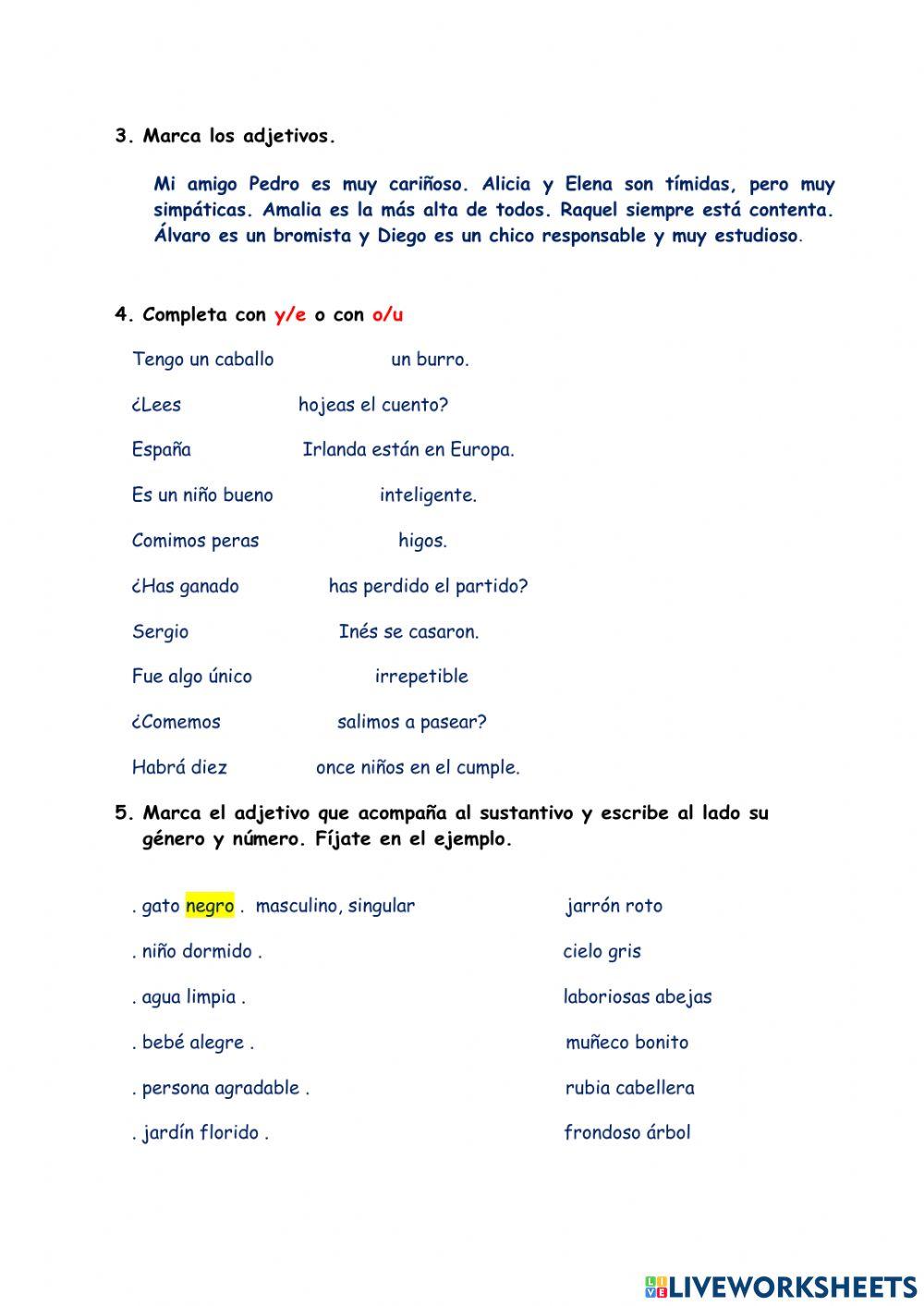 Repaso l. castellana 2ª evaluación