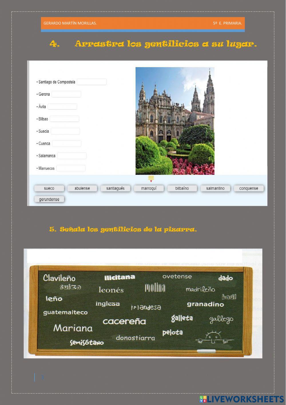 Taller de vocabulario. Ficha 11.
