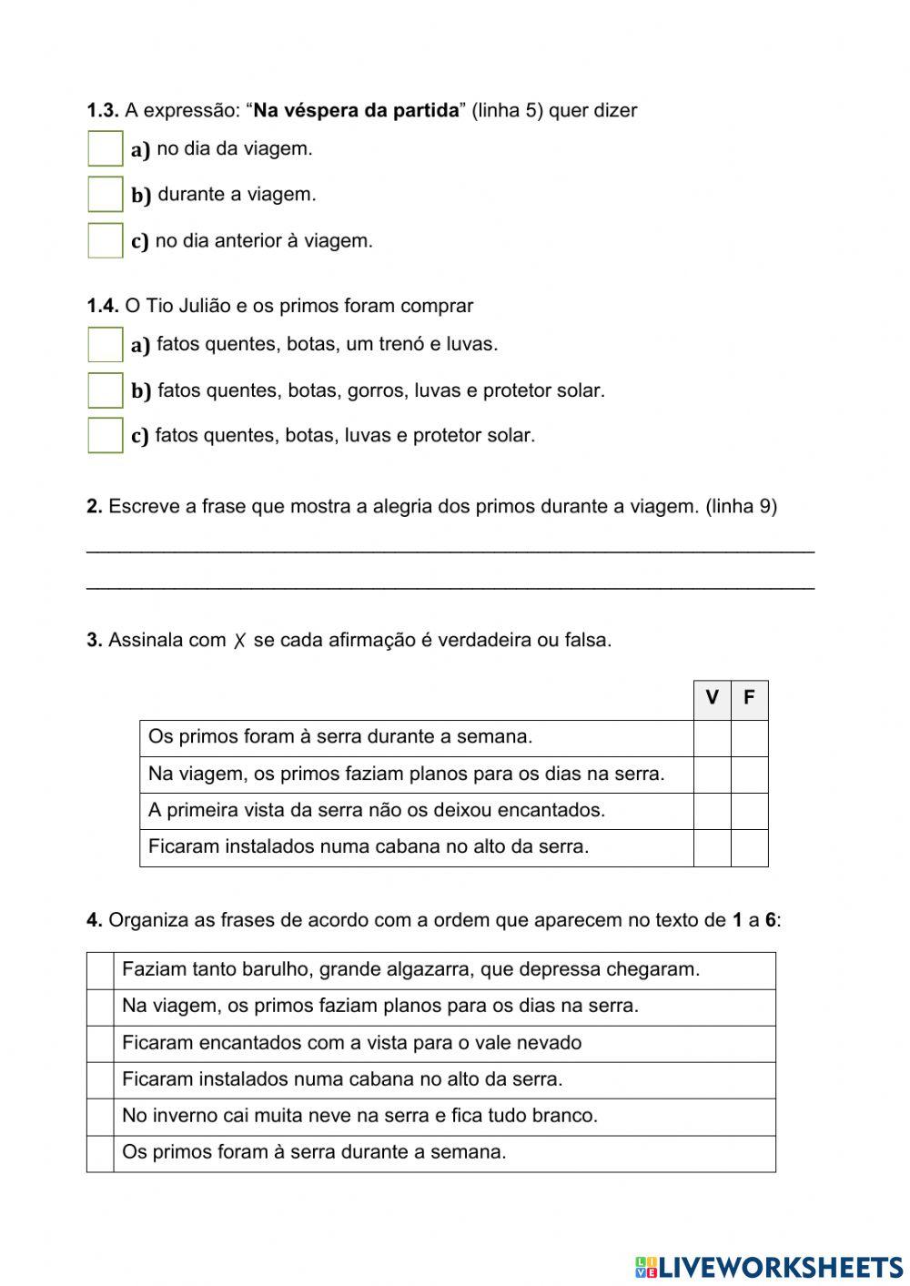 Uma viagem à serra de estrela