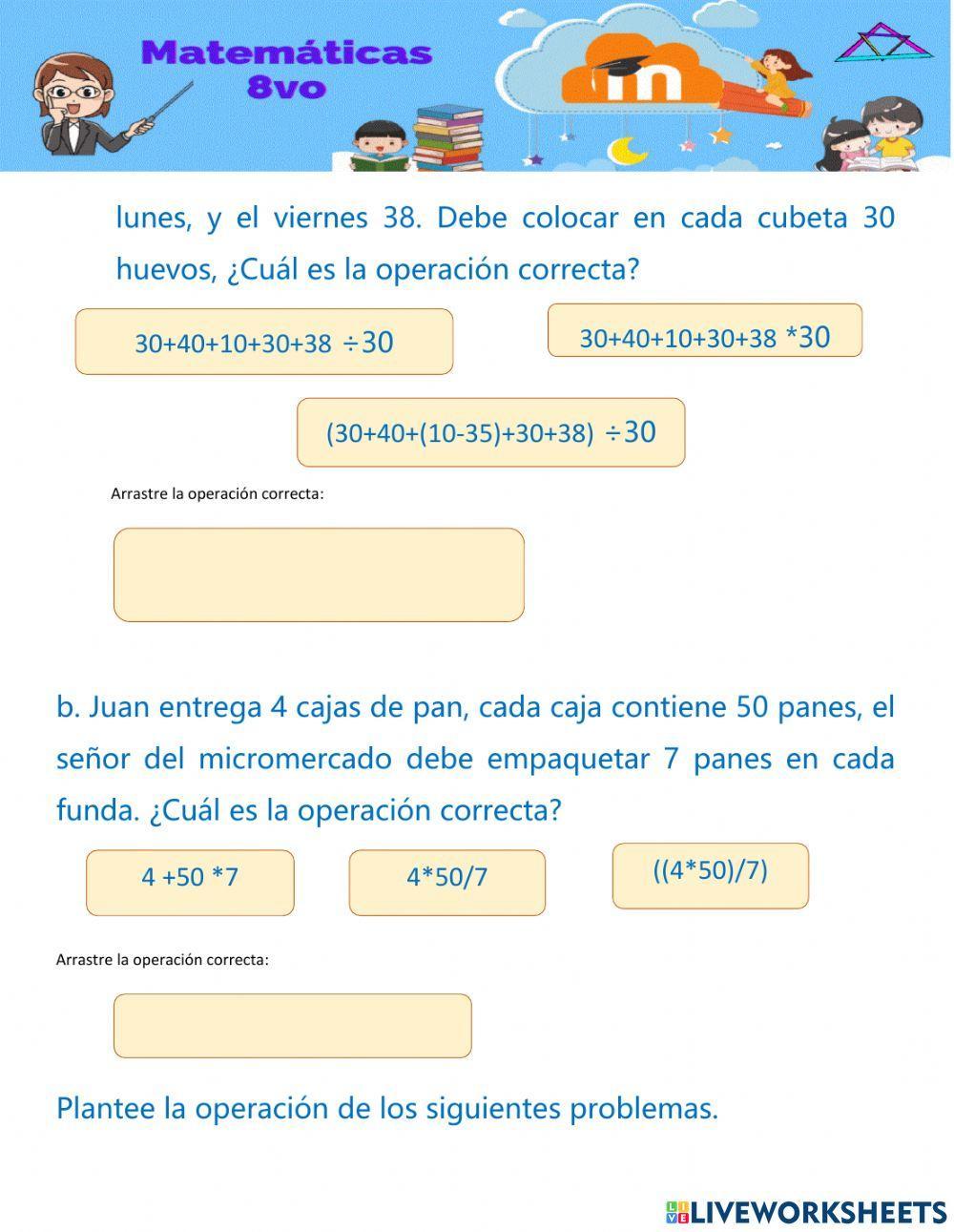 Jerarquía de operaciones combinadas  