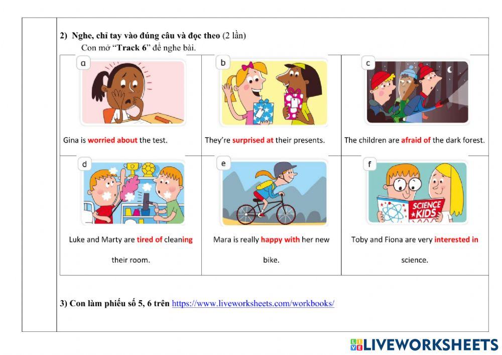 Ôn tập giữa kì 2 môn Tiếng Anh 3