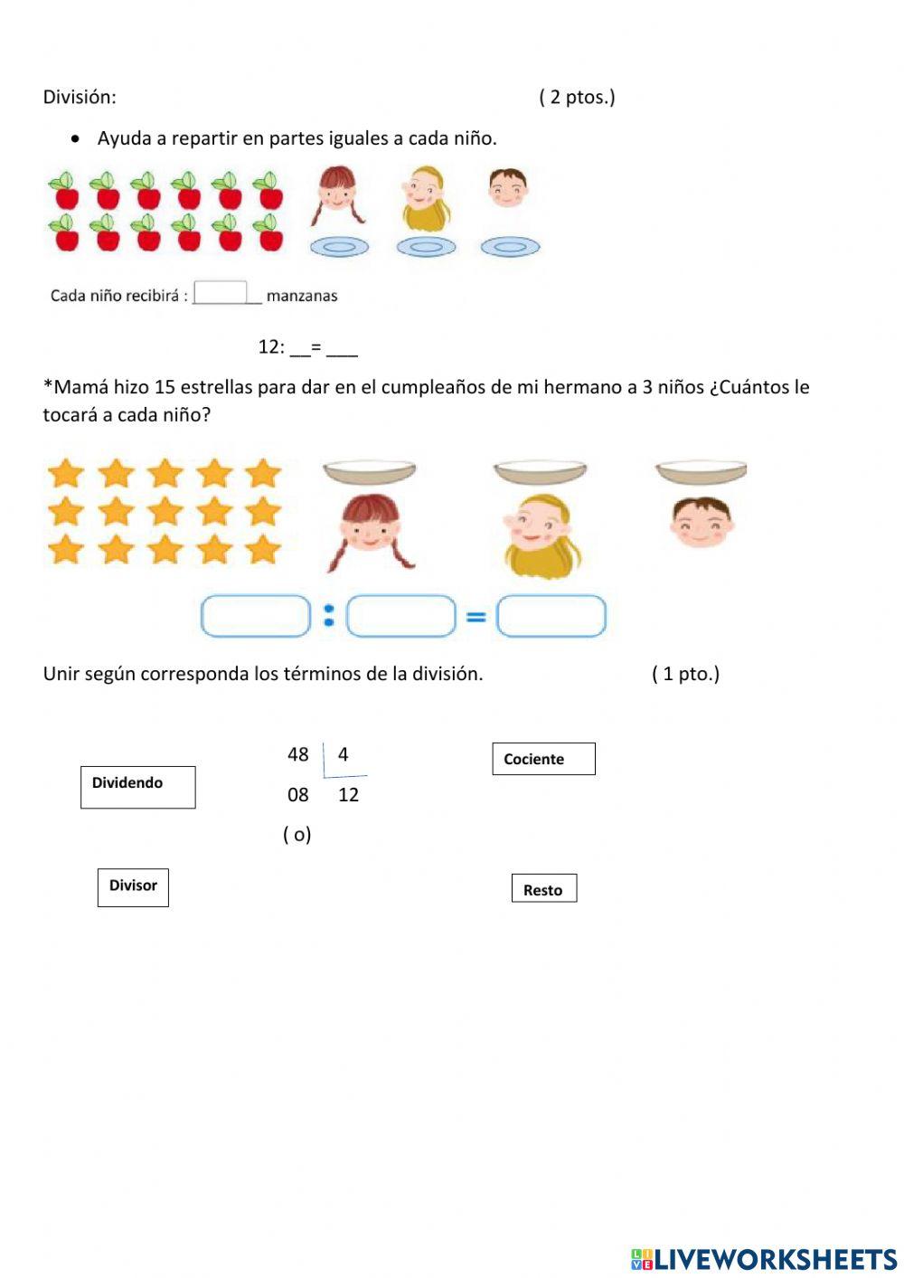 Examen de matemáticas