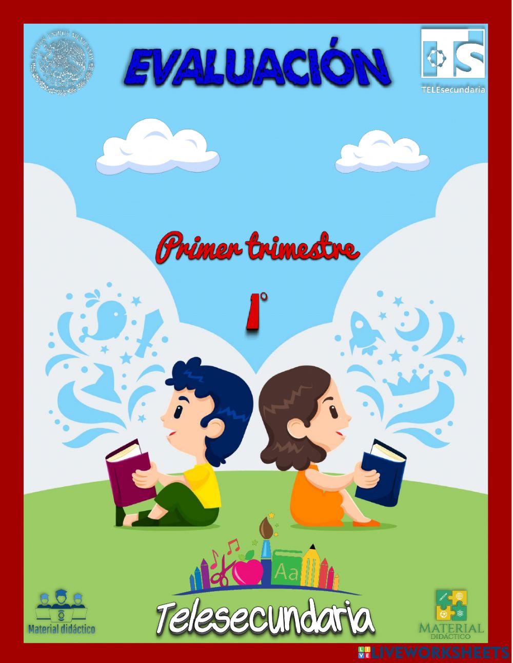 Examen español segundo periodo