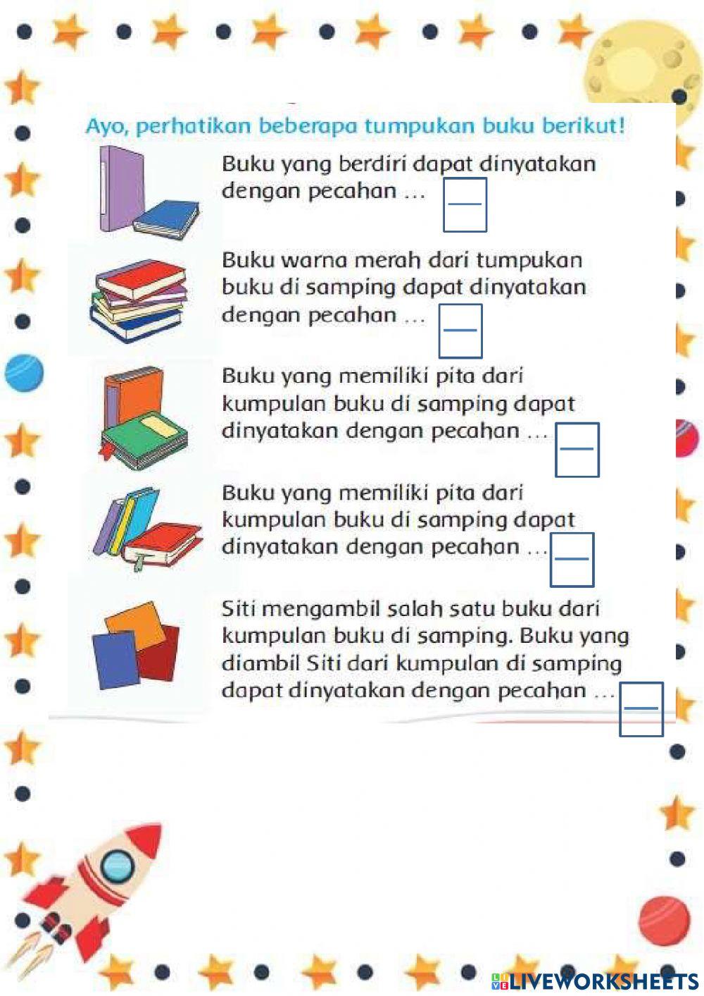 Menyatakan Pecahan dari Sekumpulan Benda