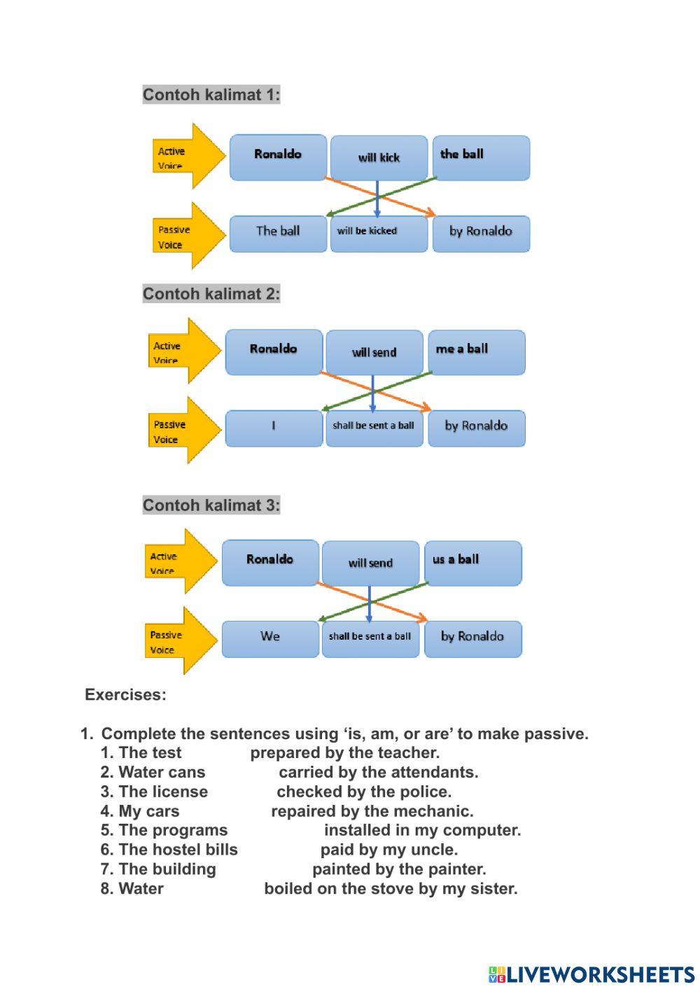 Active and Passive Voice