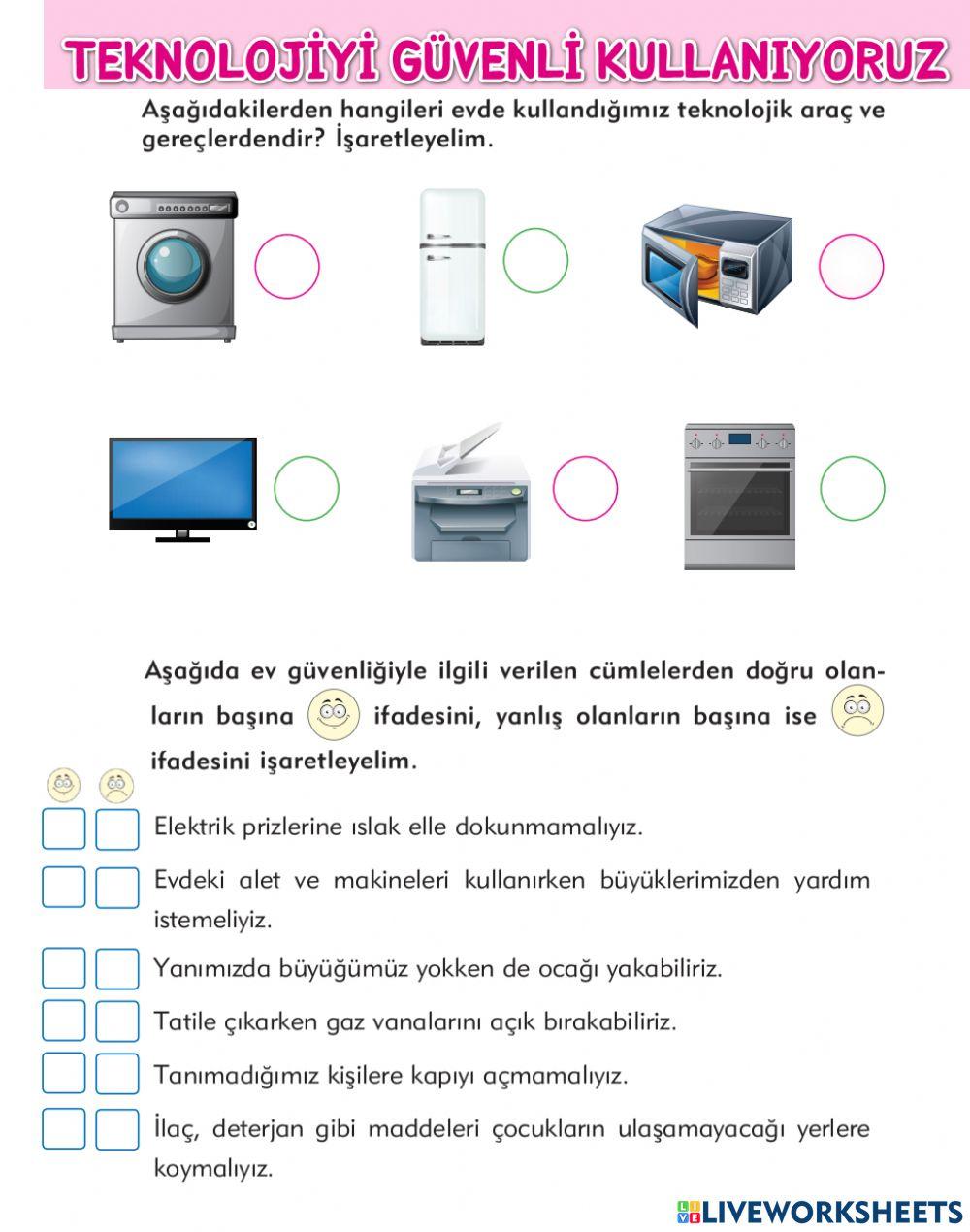 Teknolojiyi Güvenli Kullanıyoruz