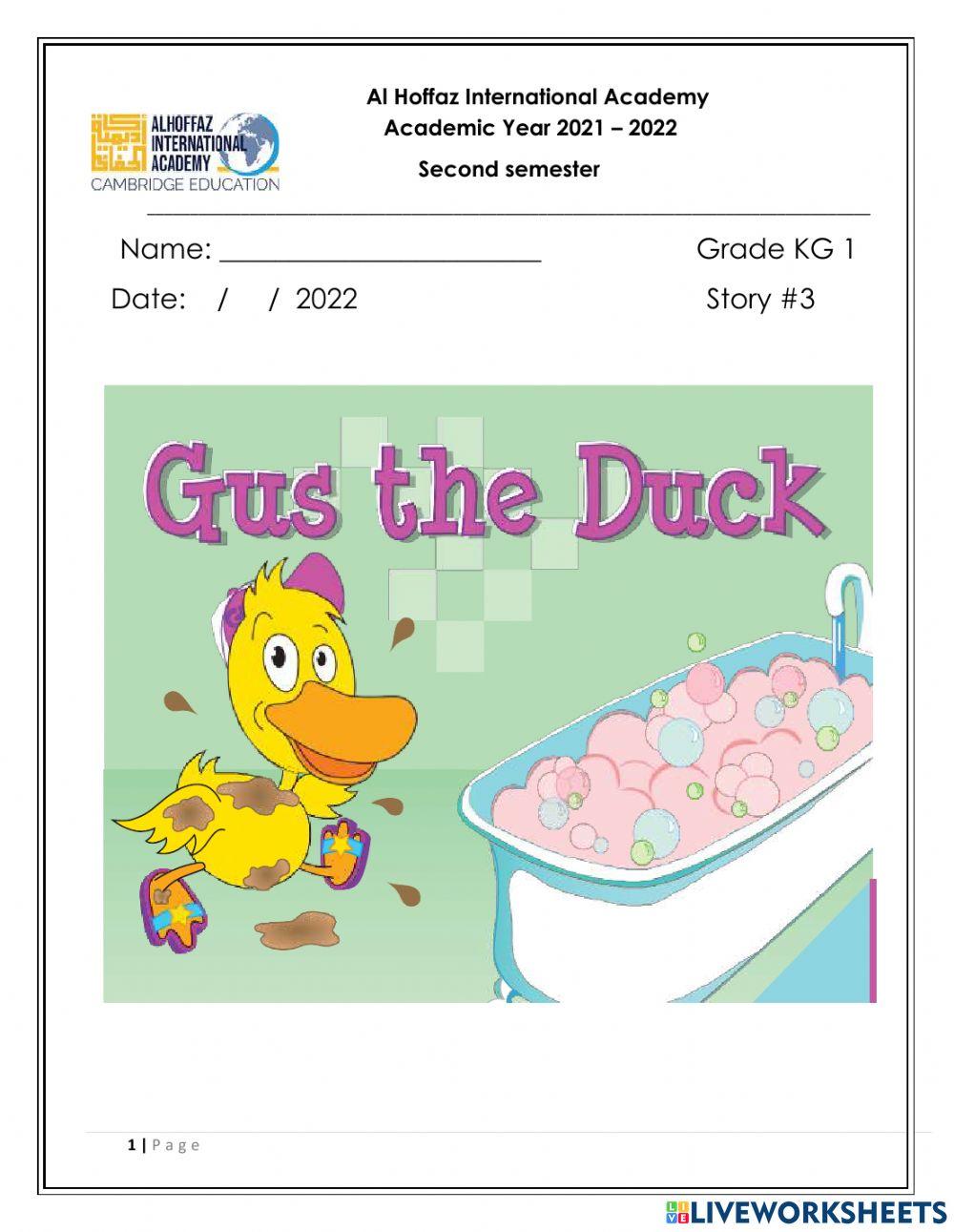 gus the duck