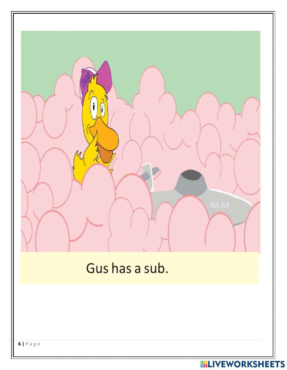 gus the duck