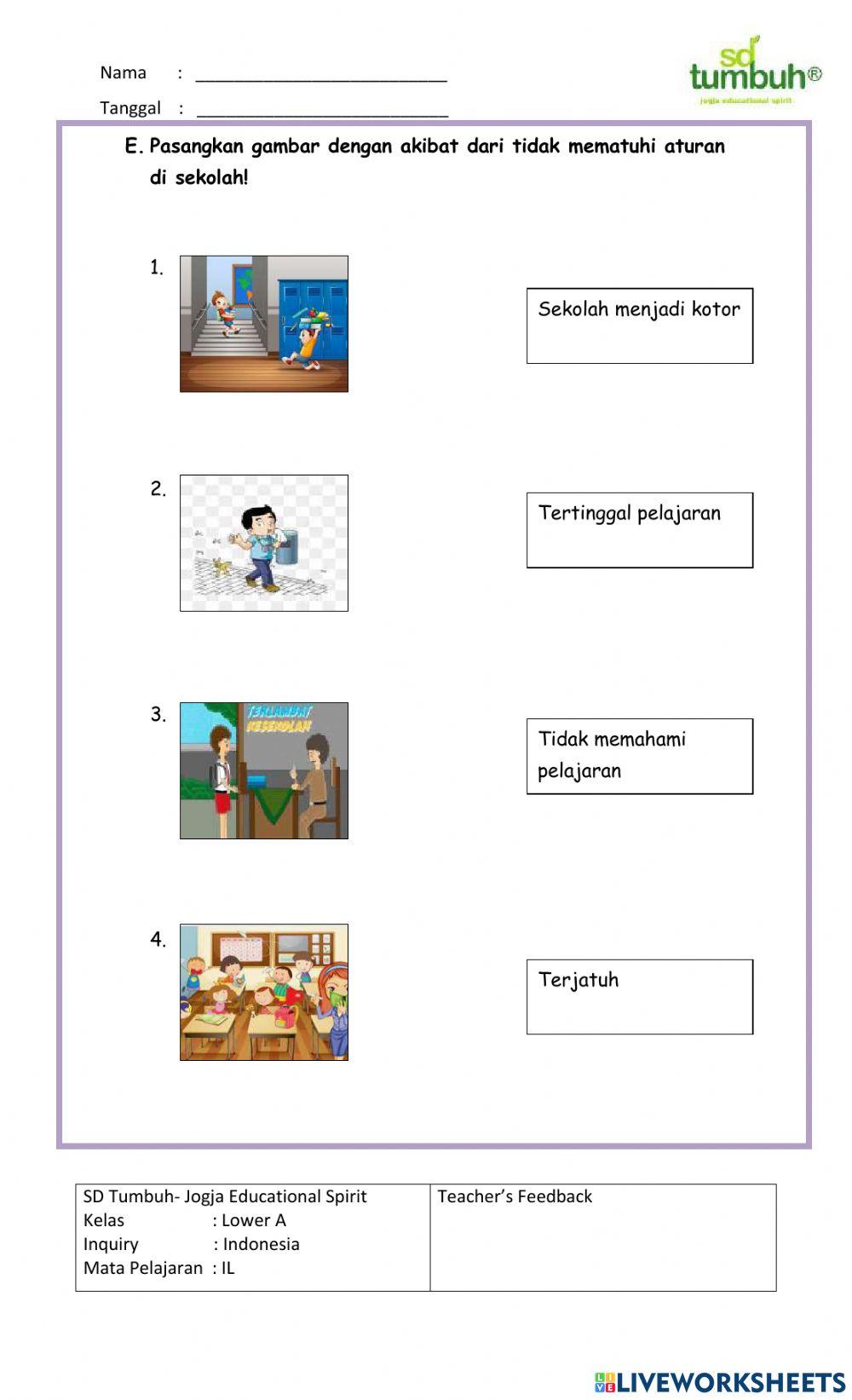 Integrated Learning-Review Aturan di Sekolah-Essay