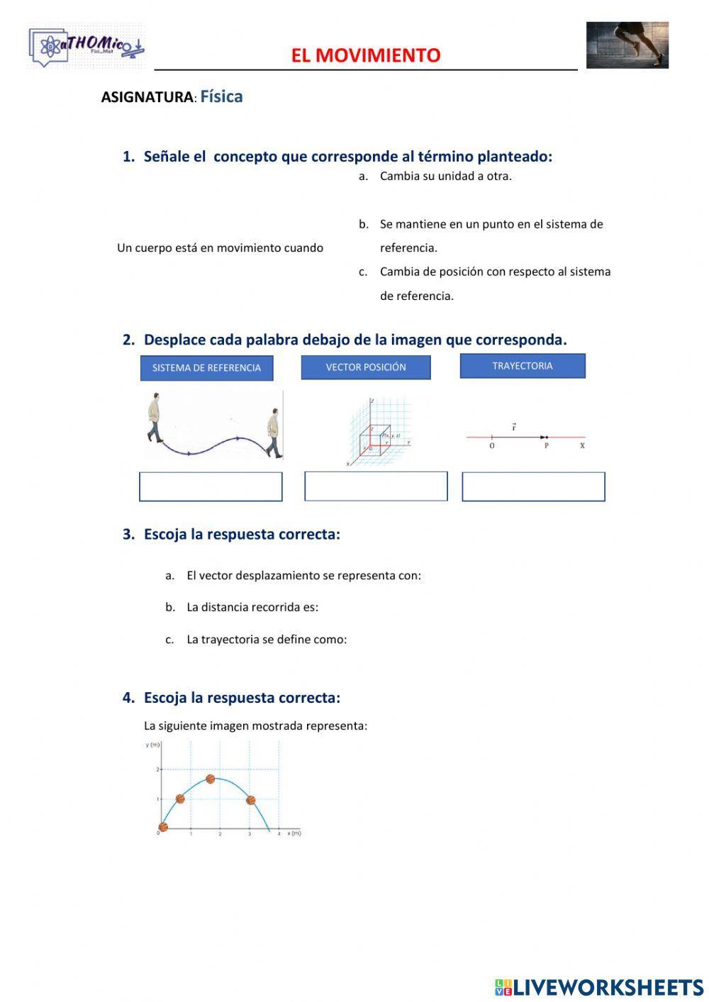 Cinematica: El movimiento