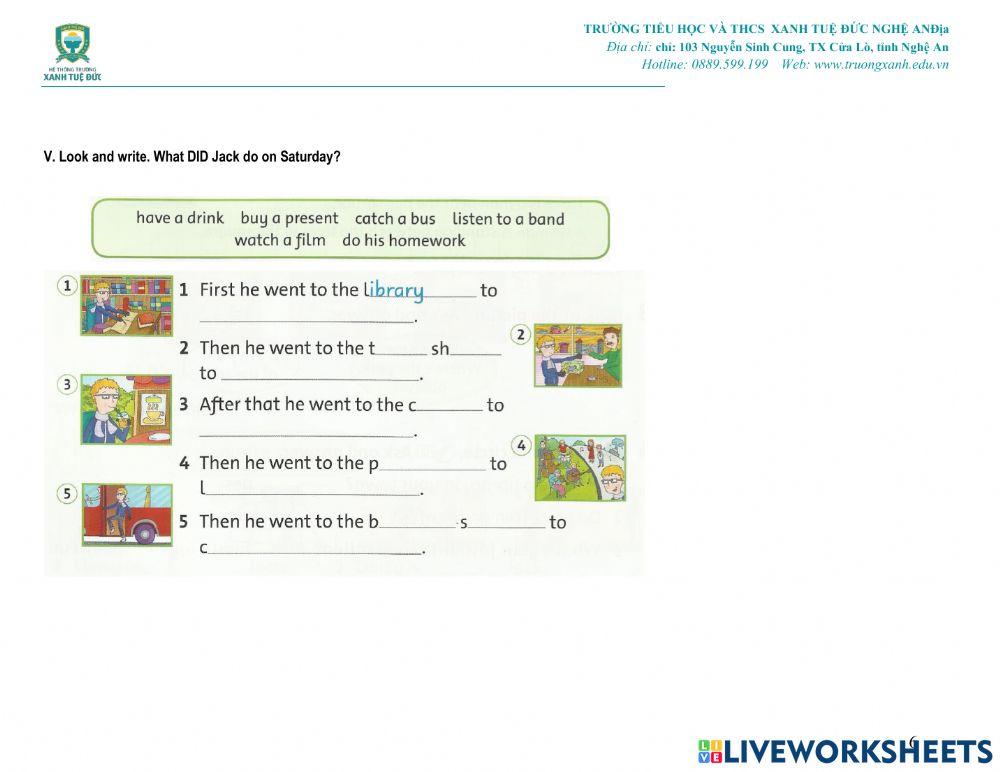 Monthly test GRADE 4