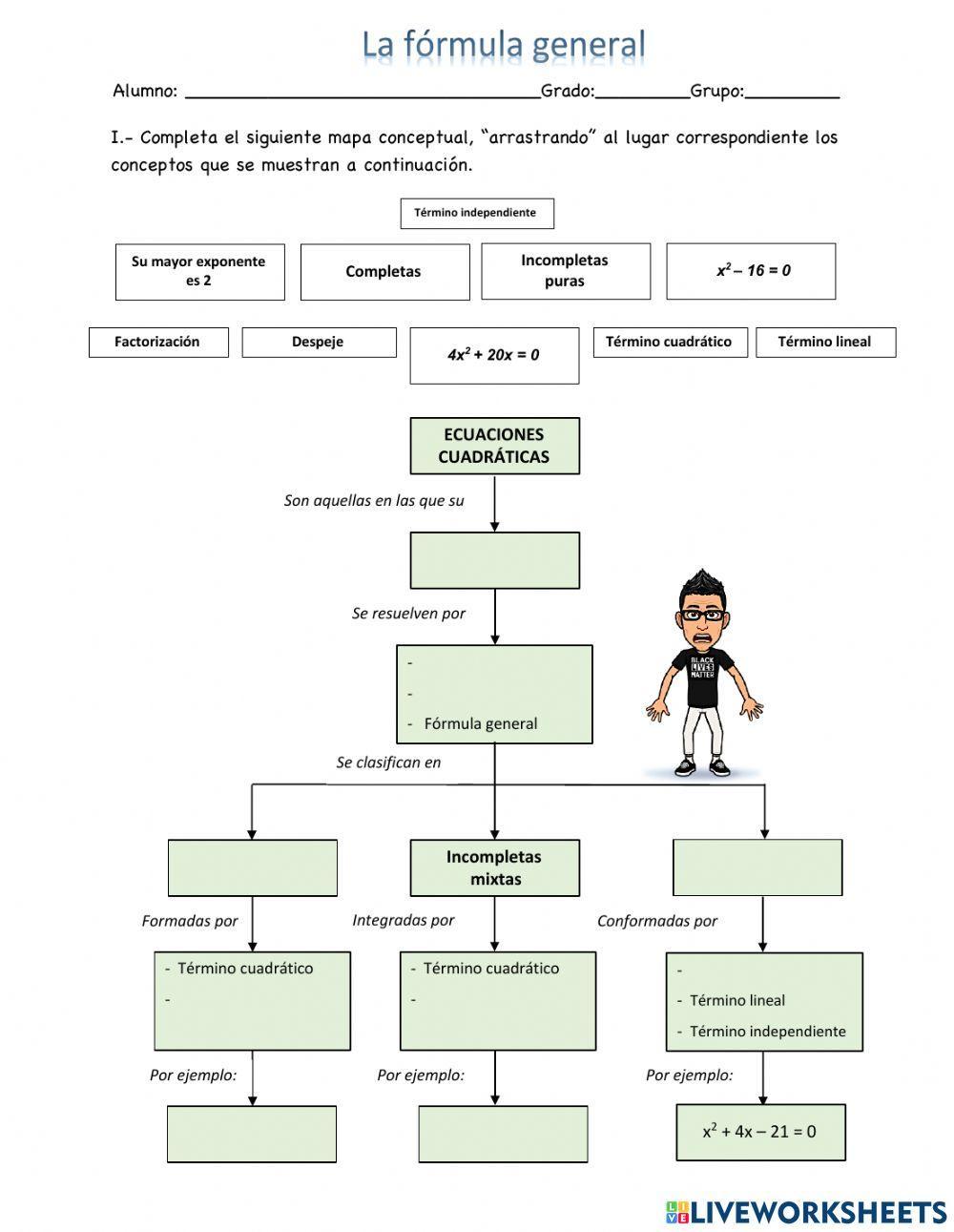 Ecuaciones cuadráticas