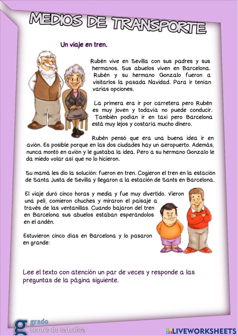 Medios de transporte