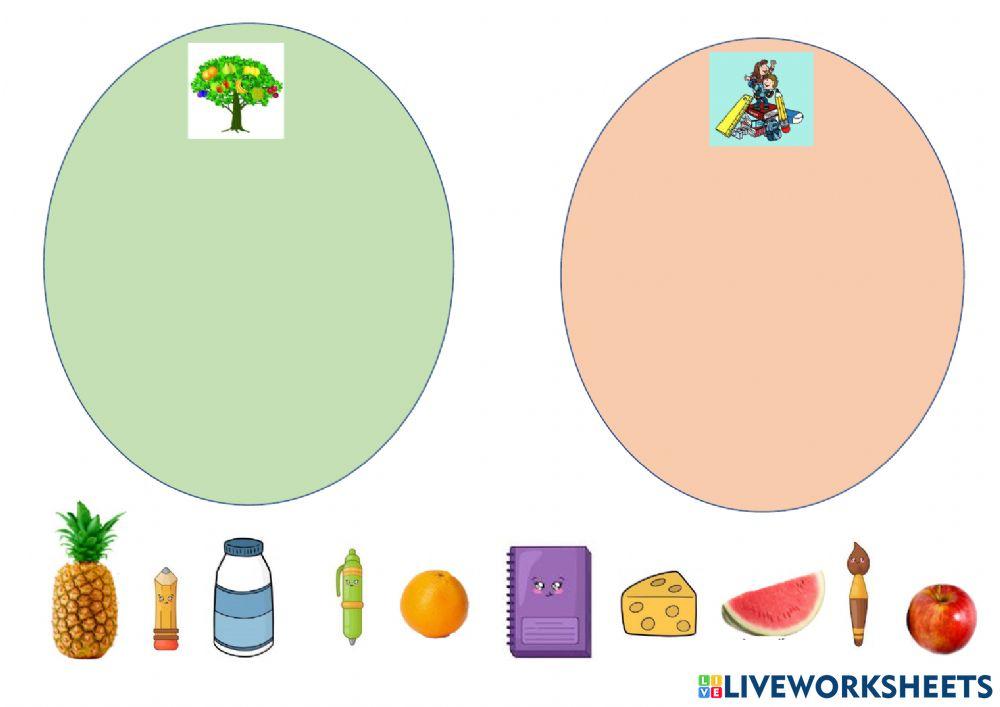 Colección de objetos