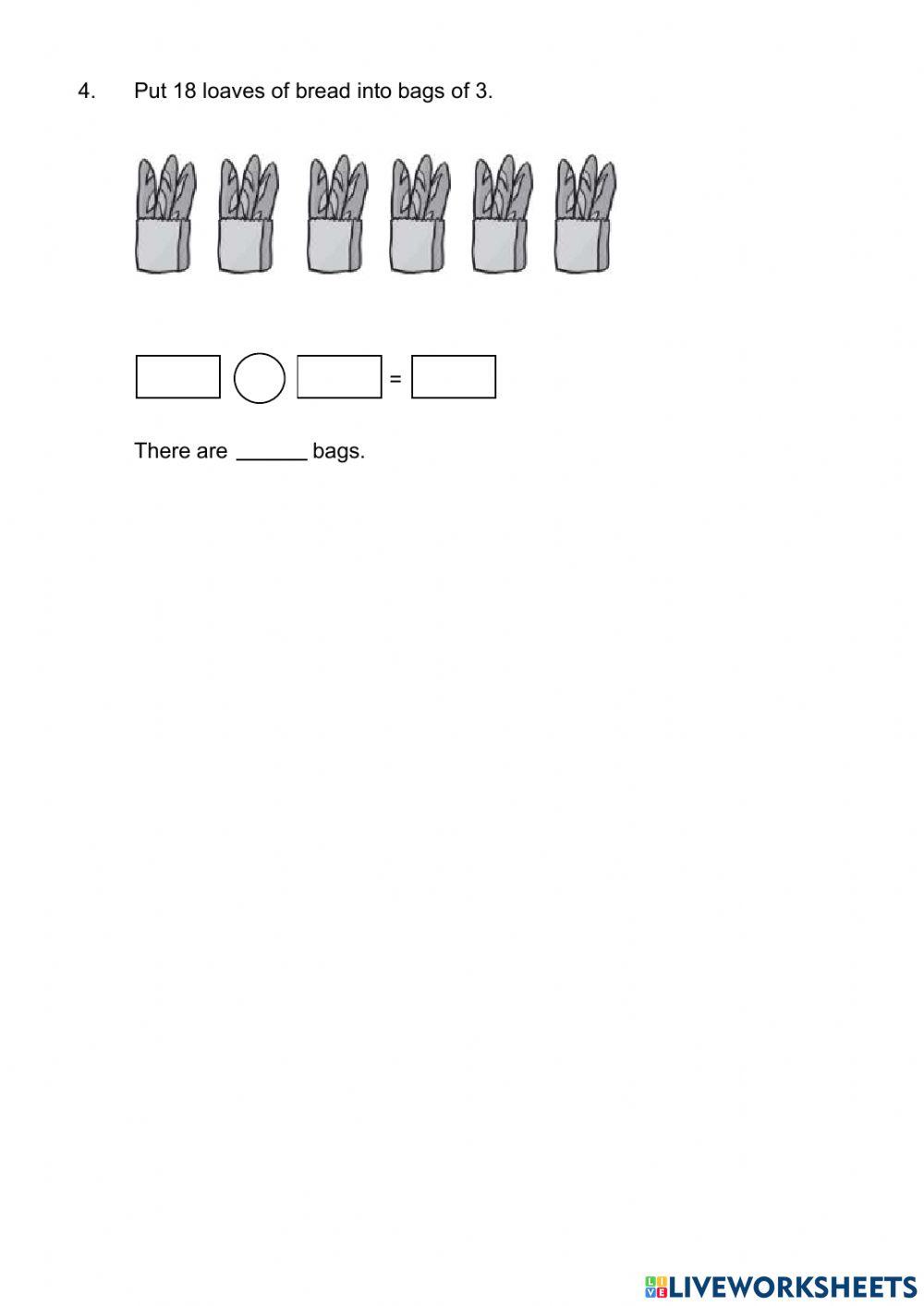 Review math 2nd grade worksheet | Live Worksheets