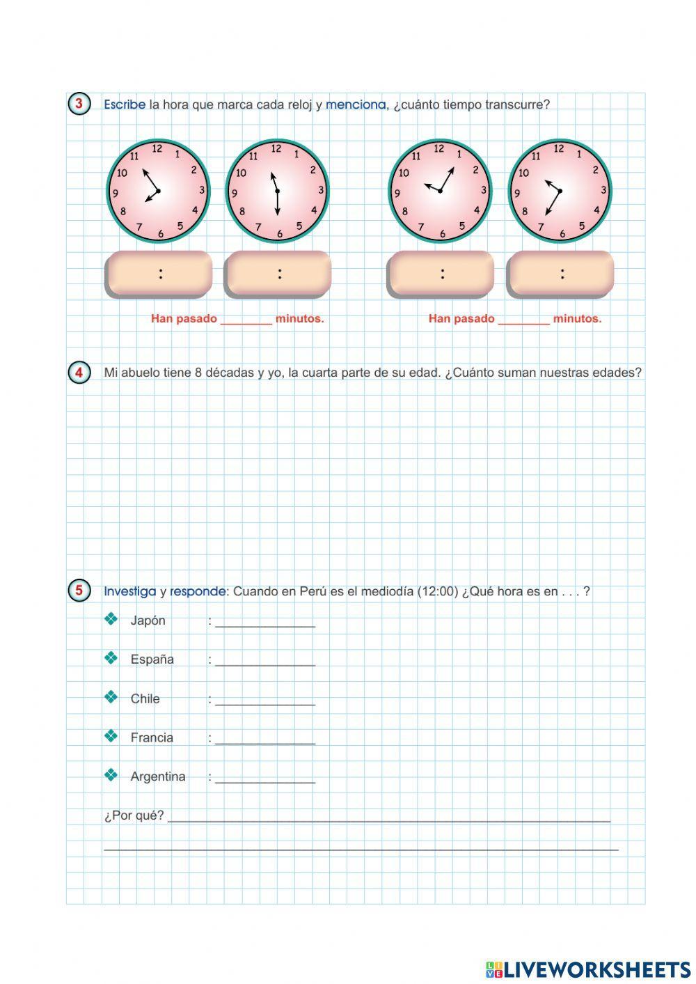 Problemas con el tiempo