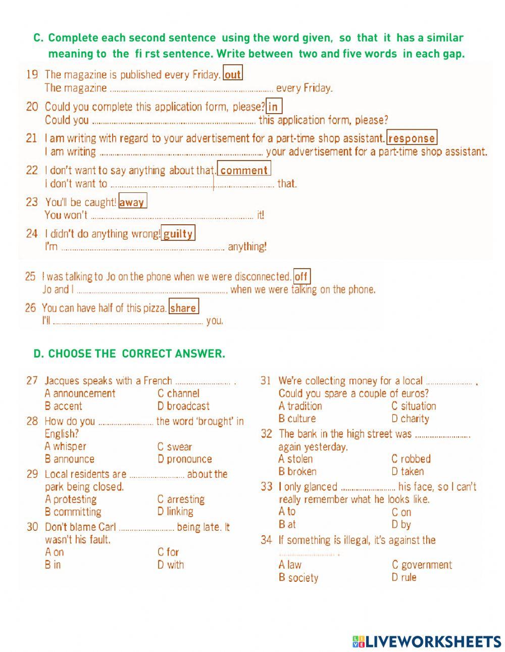B1 - Test 4(U 19-24) - P 223 224