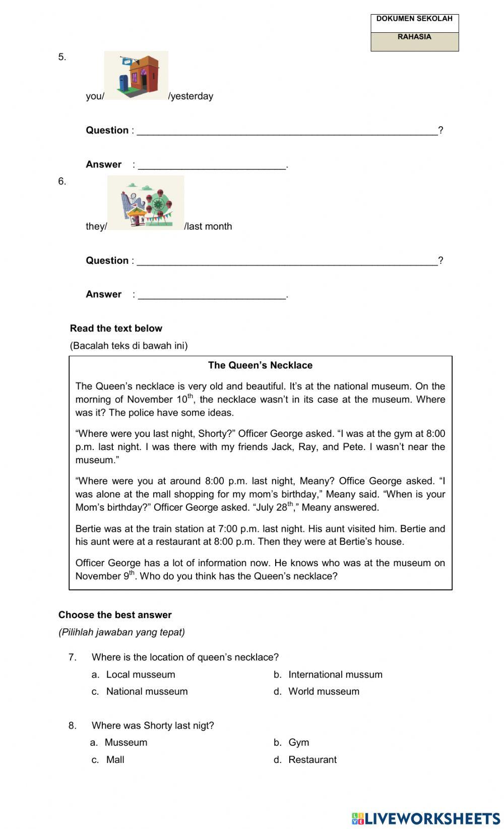 P5 English Midterm 2