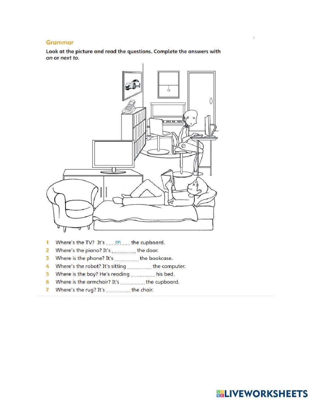 Unit 19: What's in your bedroom?