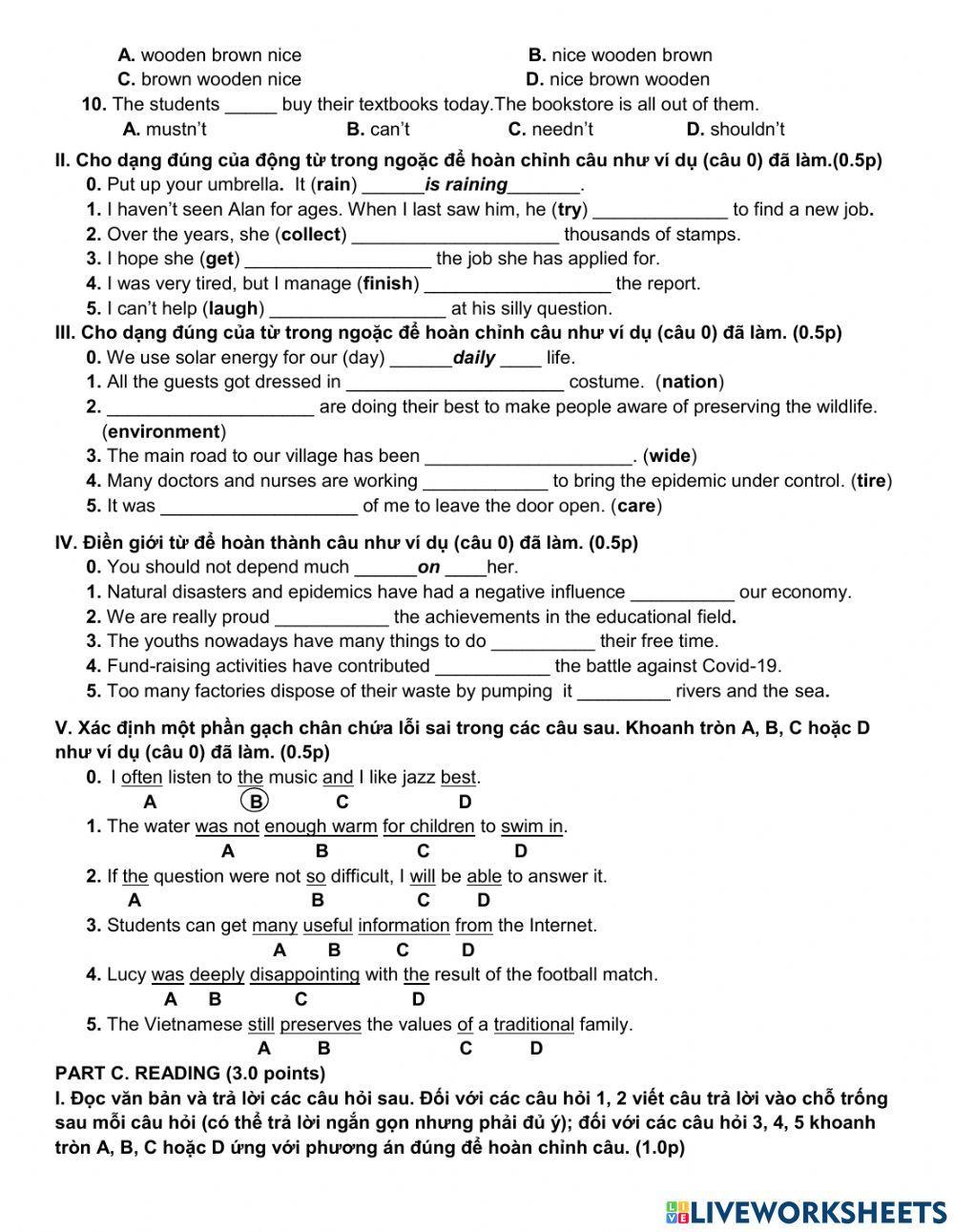 Đề thi vào lớp 10 Lê Hồng Phong 2021 (chung)