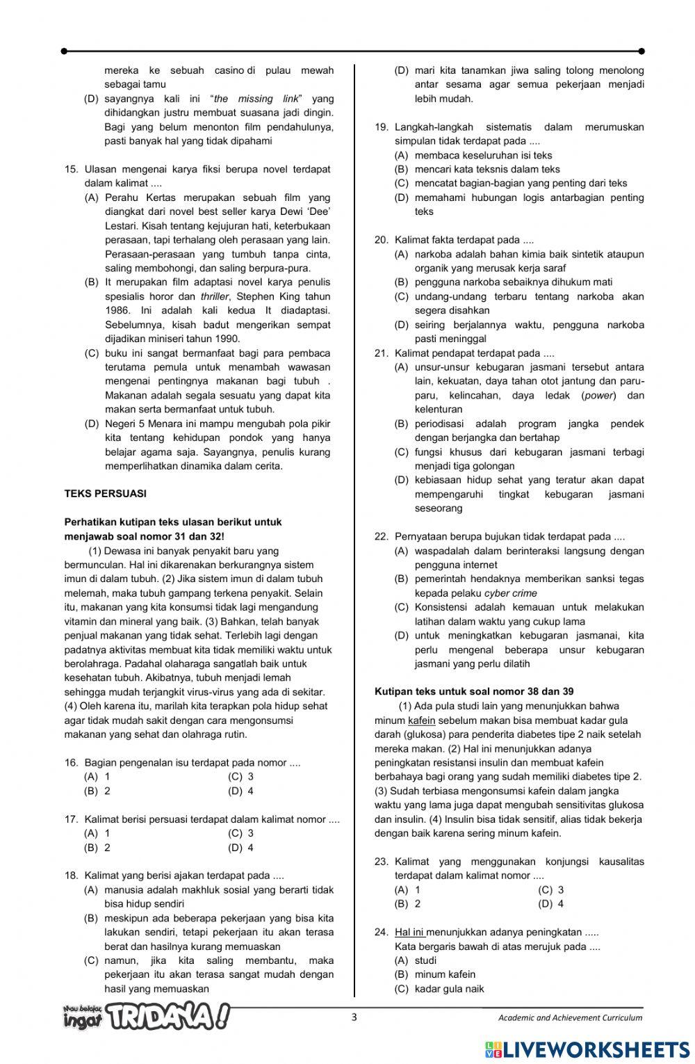 Tap pts sem 2 indo kelas 8