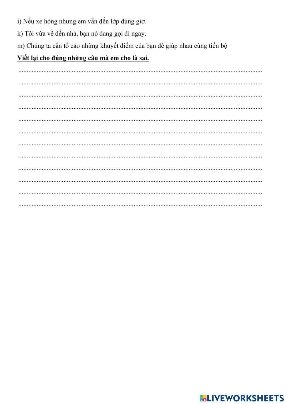 Các kiểu câu trong tiếng Việt