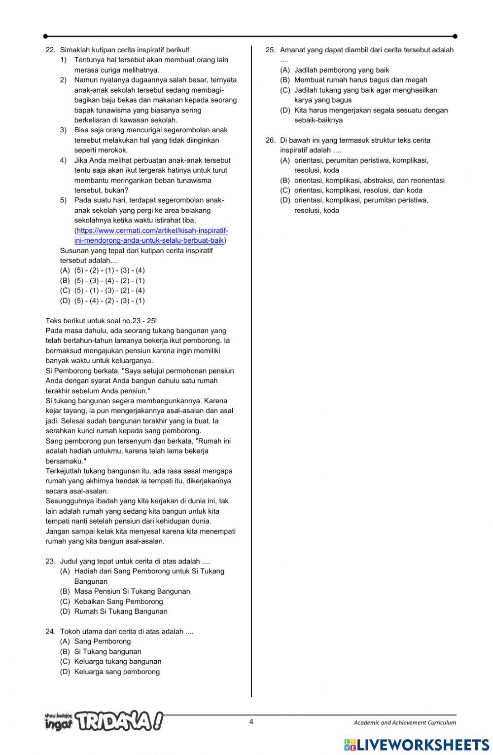 Tap pts sem 2 indo kelas 9