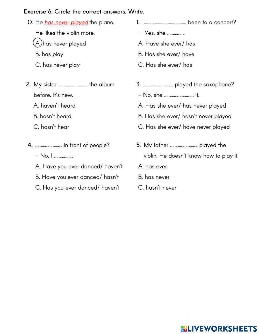 EOW 5 - Unit 7 - ESL 1