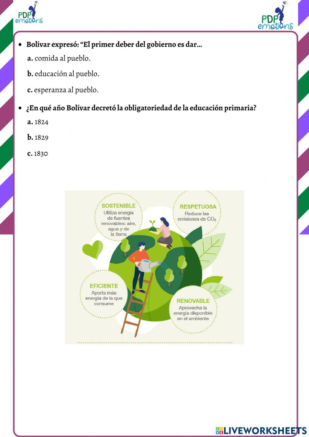 El sueño de bolivar