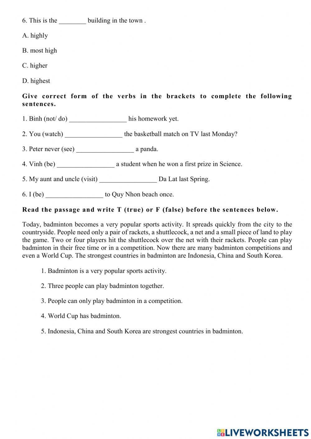 G6 - Thi giua ky 2 - test 1