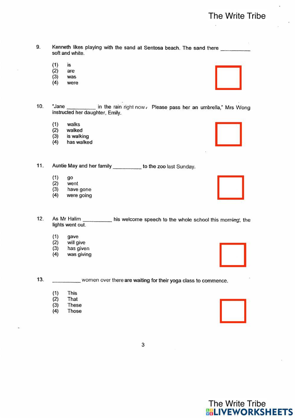 2022 Week 1 P3-4 Paper 2 part 1