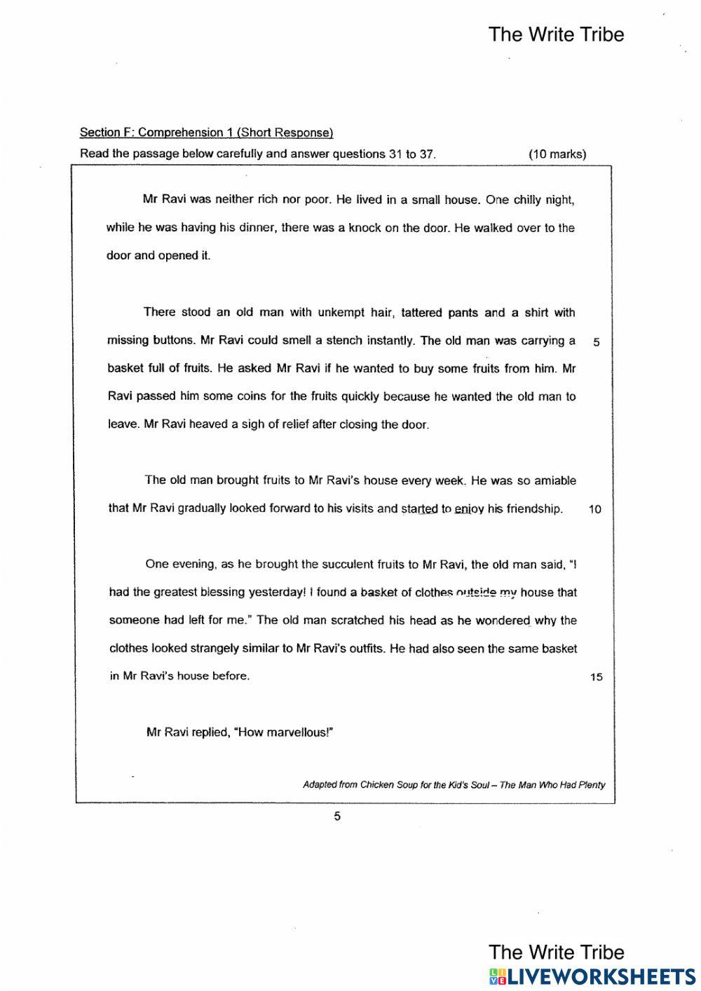 2022 Week 1 P3-4 Paper 2  part 2