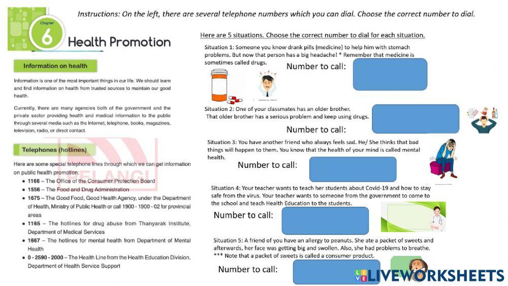 Health Chapter 7 (Health principles)