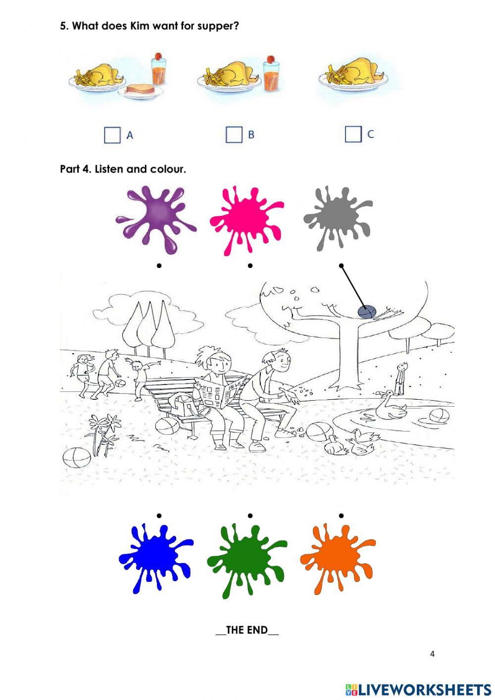 CGE1-Review U3-4-Listening-WS1