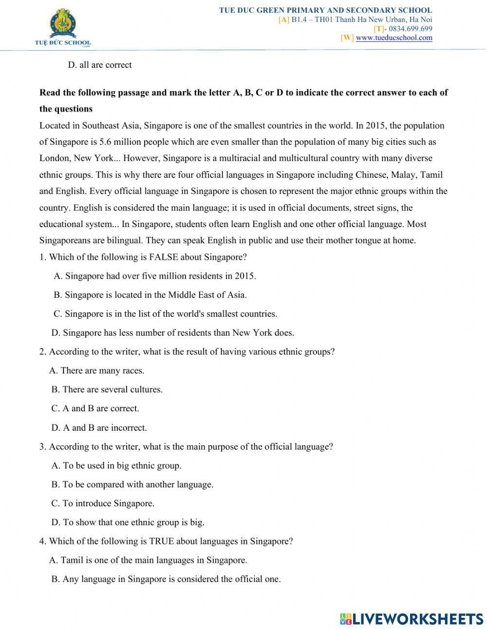 Revision- Mid term 2 Practice