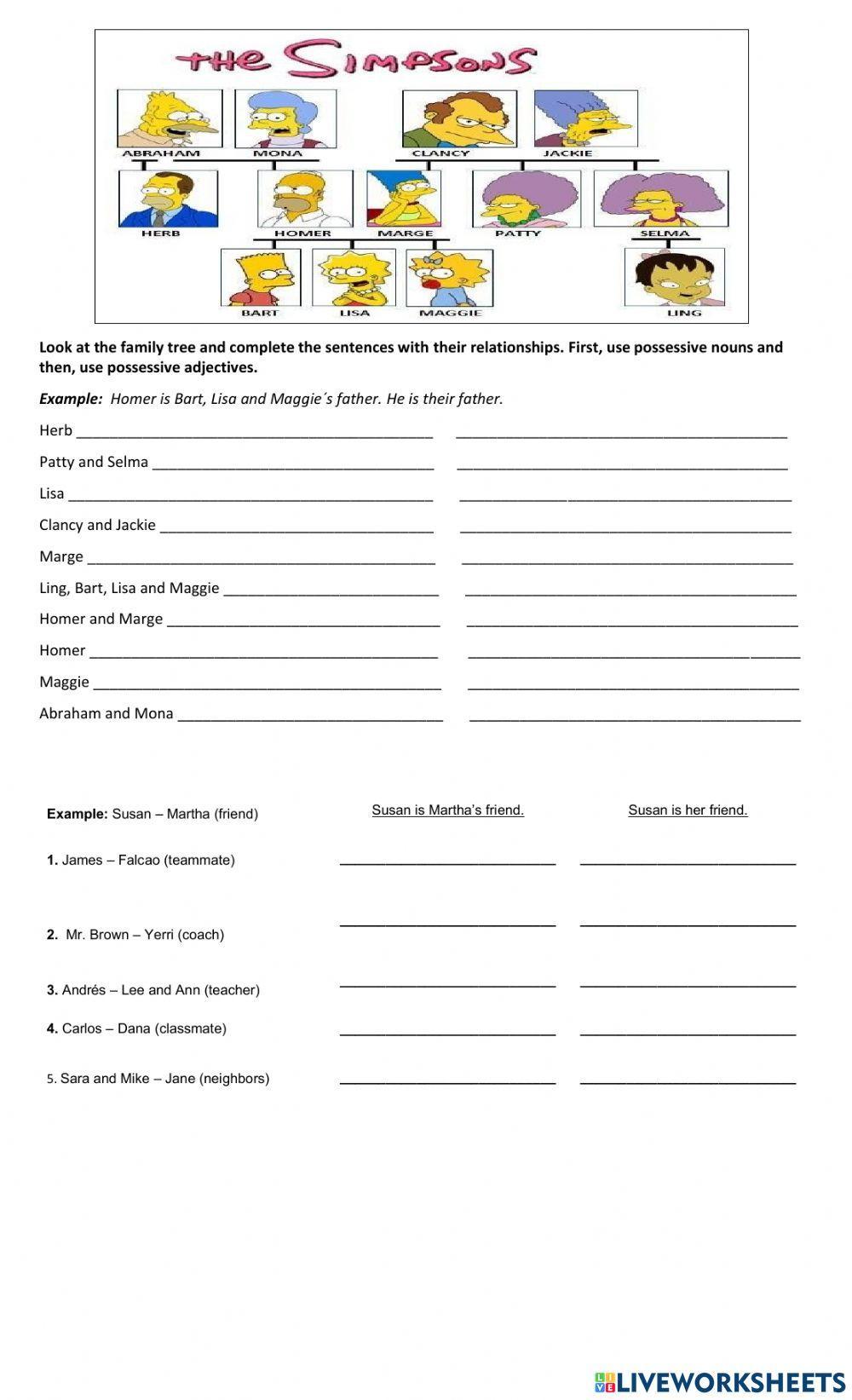 Possessive 'S + Adjectives