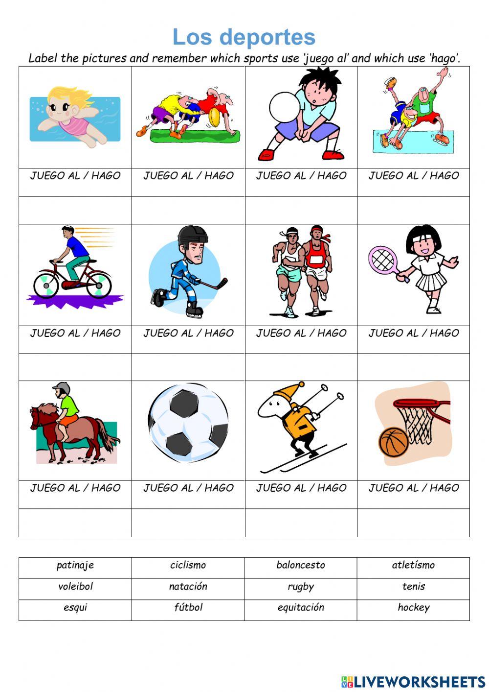 sports-in-spanish-online-exercise-for-live-worksheets