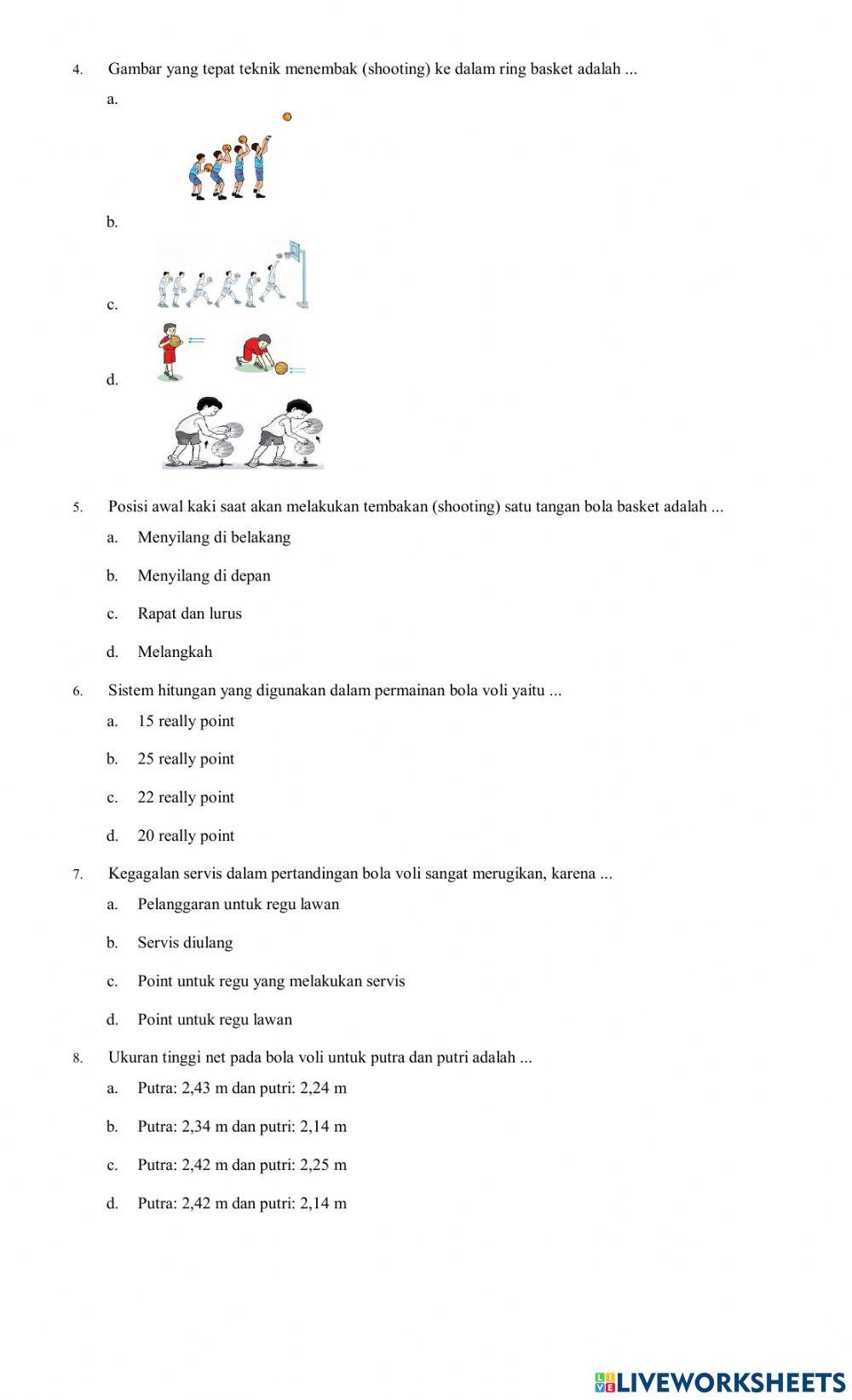 Penilaian harian smt.2 kls 8