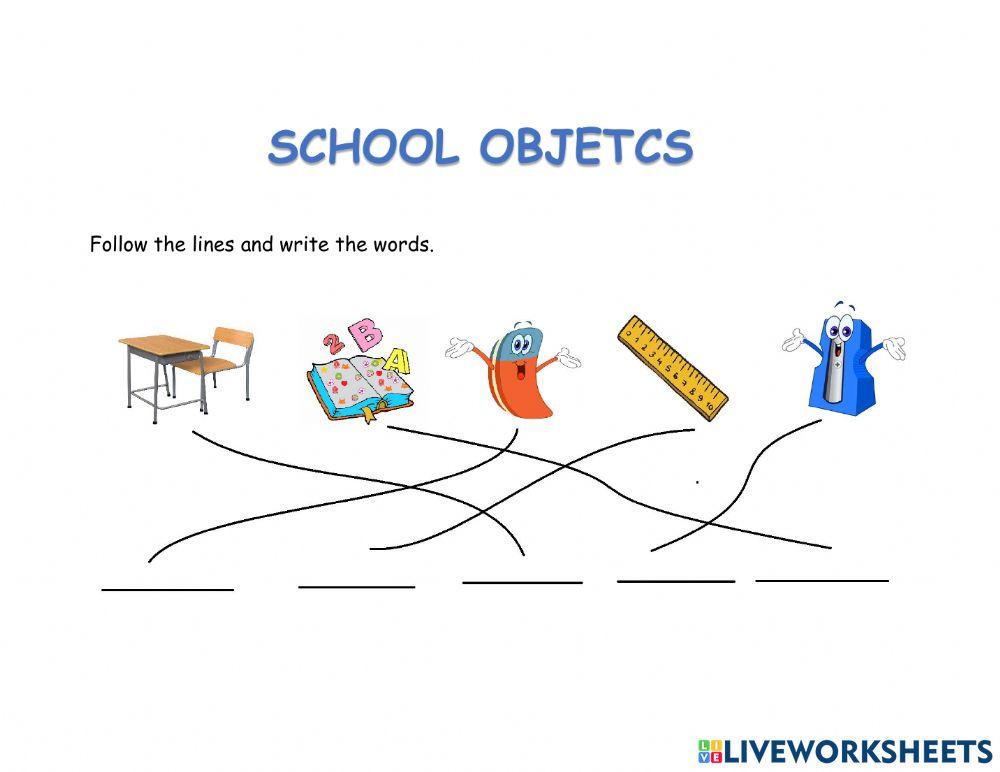 School objects