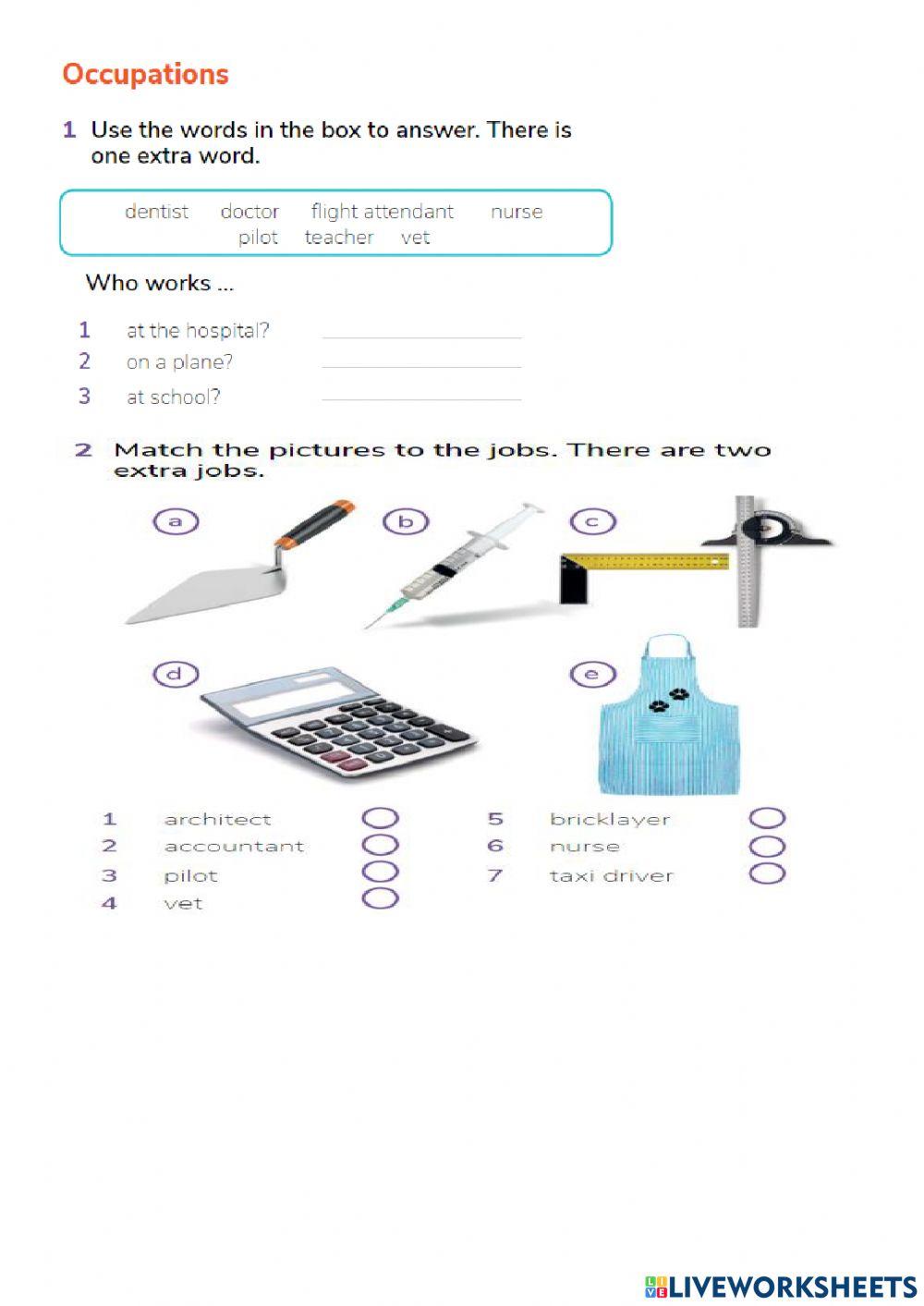 Present simple- taborin