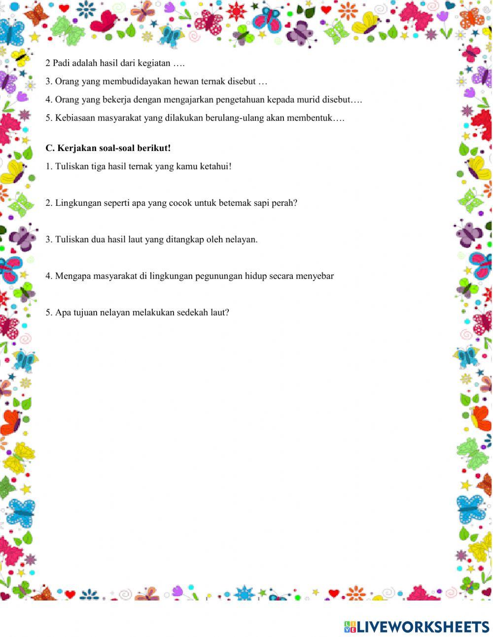 Pengaruh lingkungan terhadap masyarkat