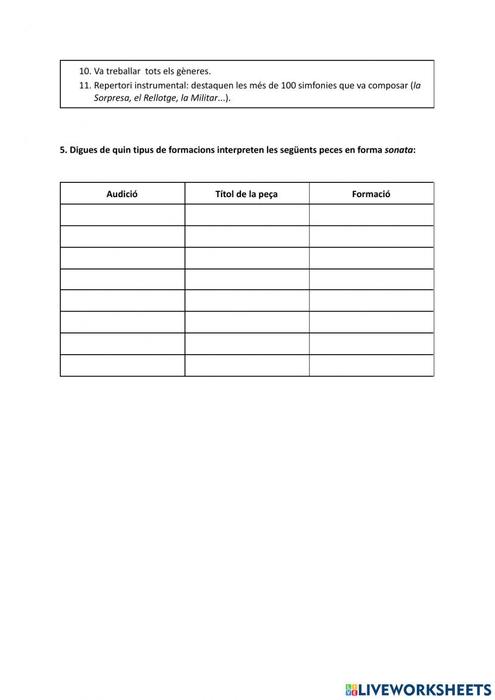 El classicisme musical