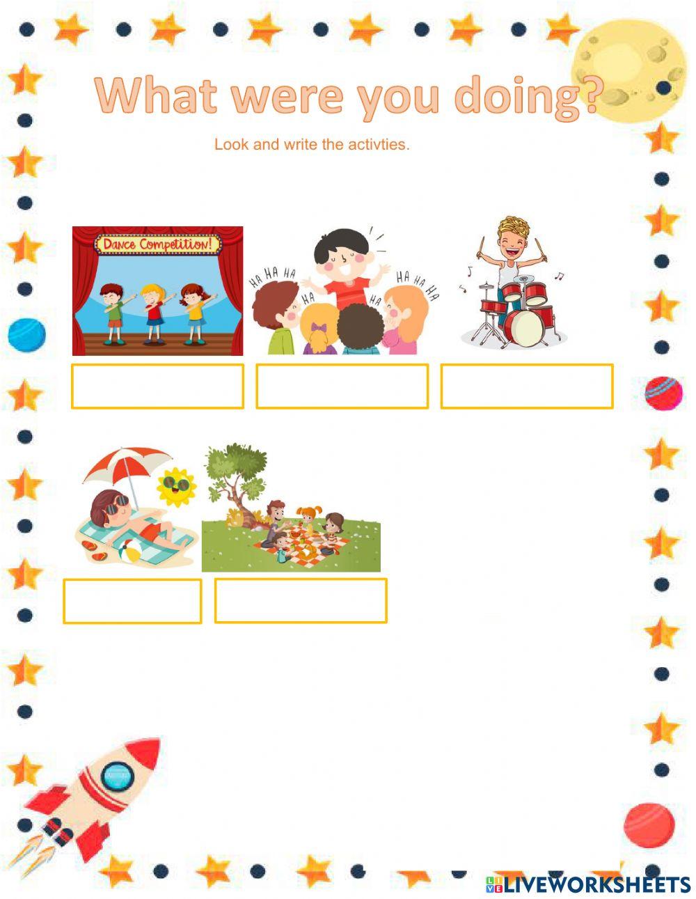 Where was you doing?