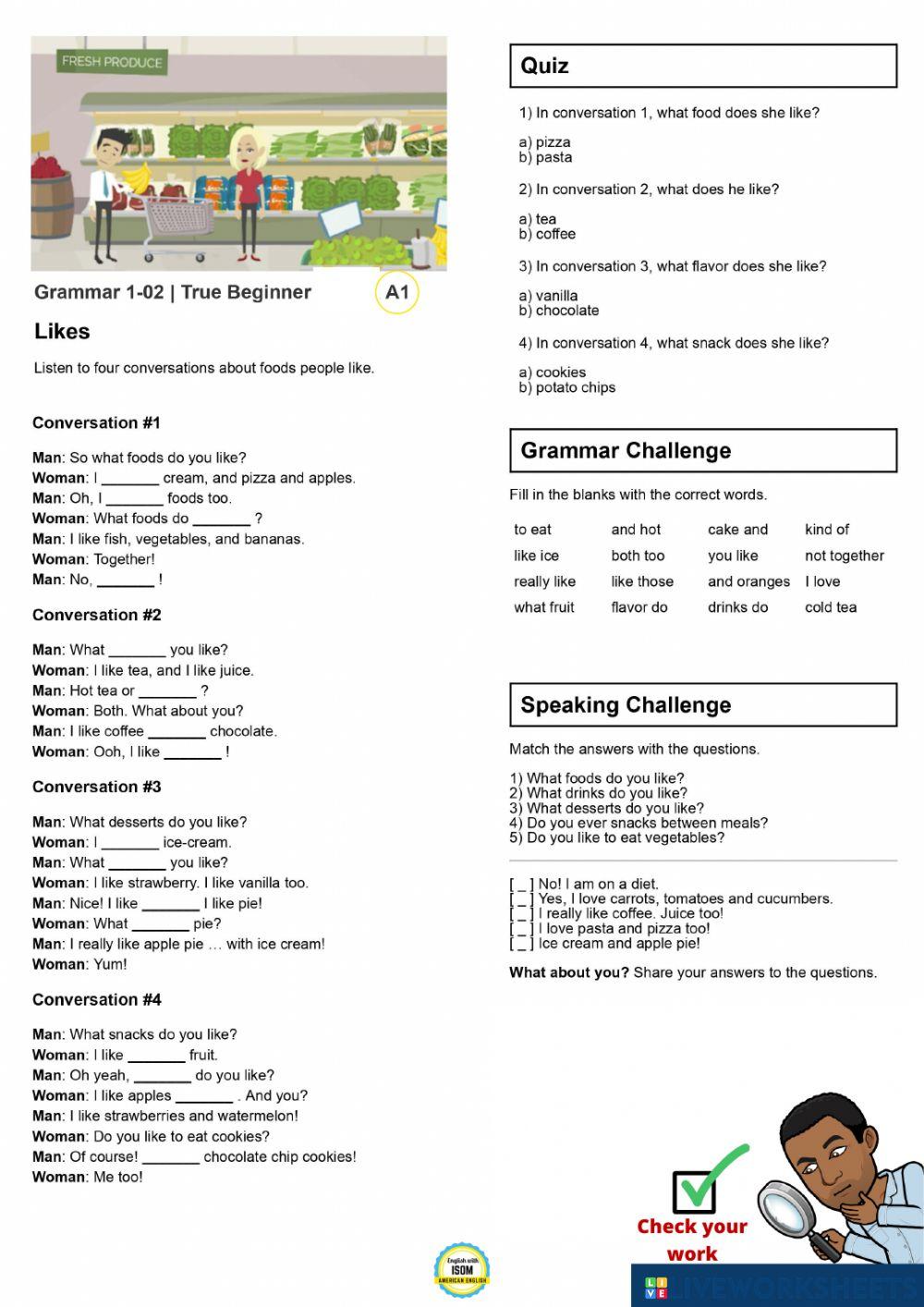 Grammar 1-02 True Beginner