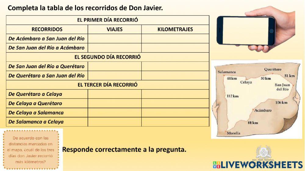 Desafío 59 De viaje