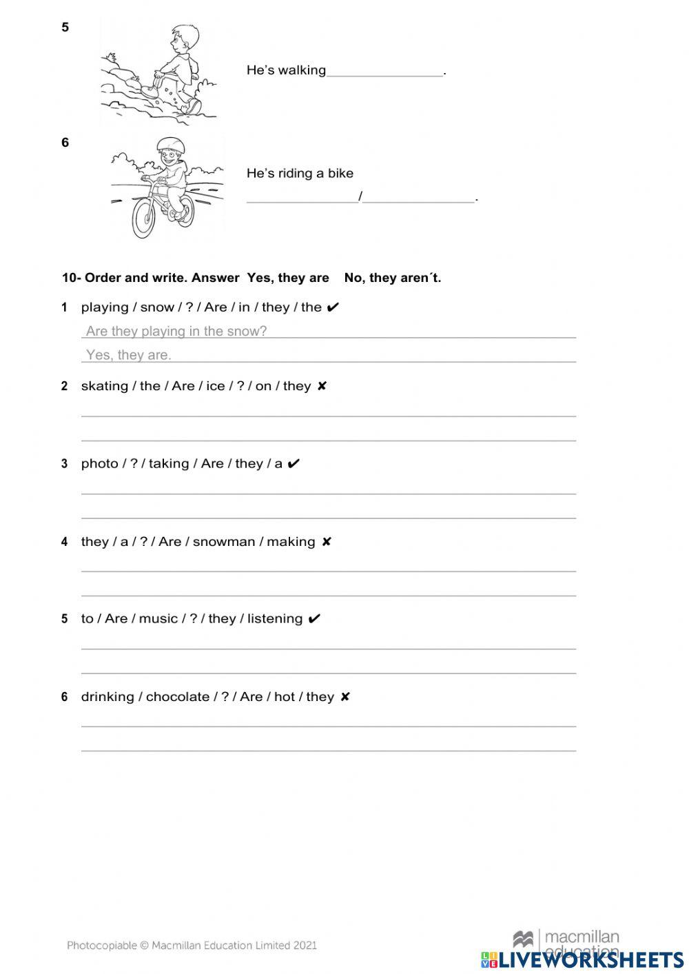 GRAMMAR EXAM SECOND GRADE (2)