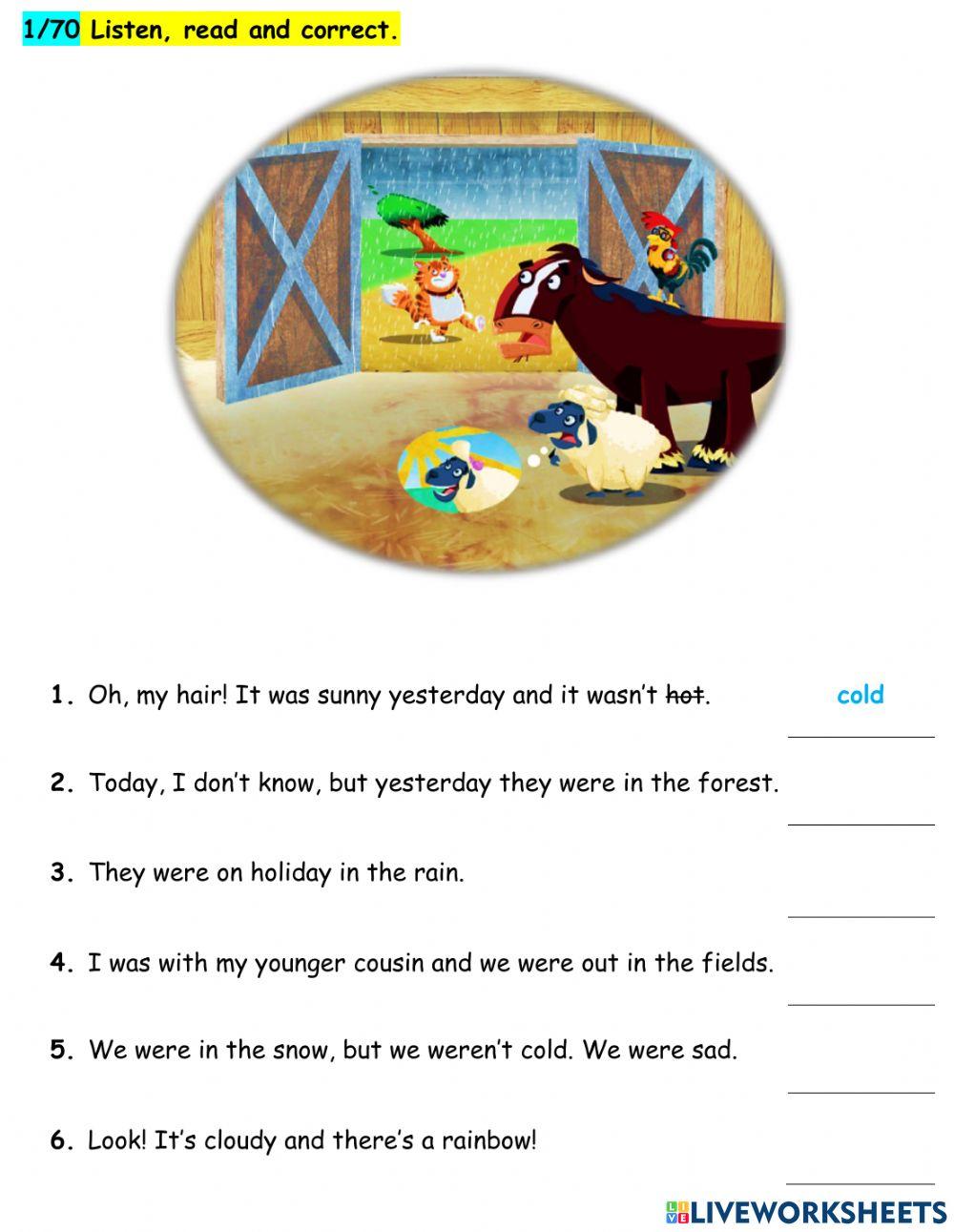 PU 2 - ACT Book - PG 70 & 72