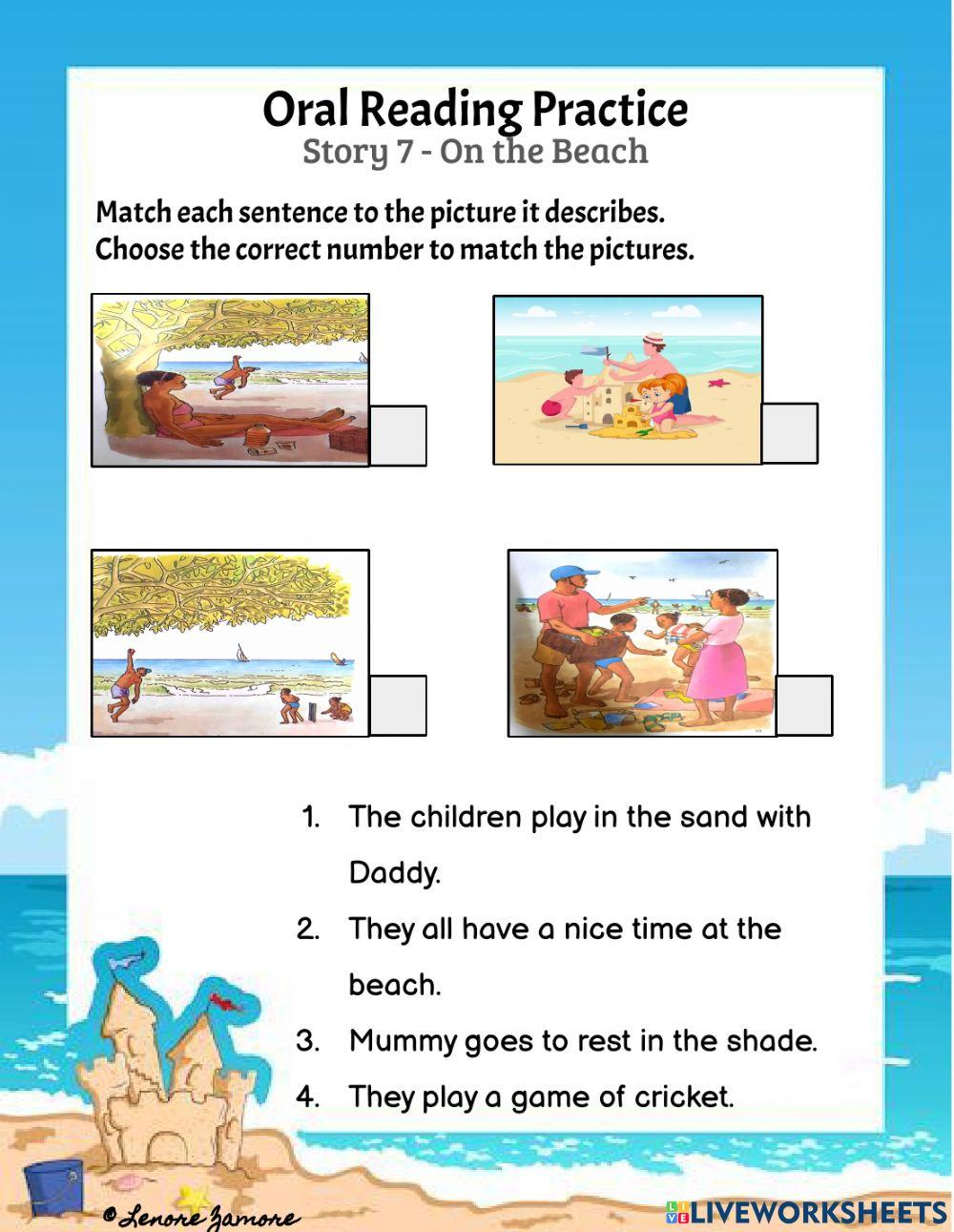Oral Reading Practice - Story 7